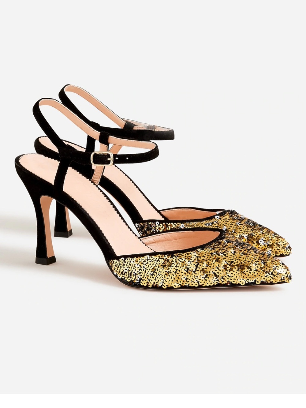 NIB Elsie made-in-Italy sequin pumps